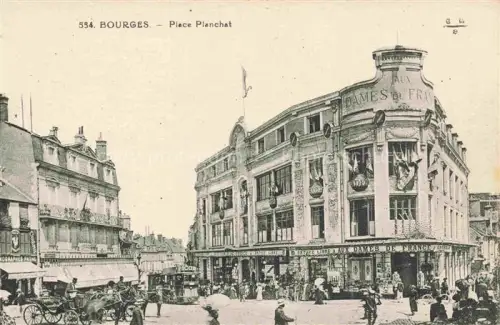 AK / Ansichtskarte BOURGES 18 Cher Place Planchat