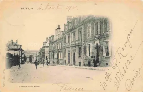 AK / Ansichtskarte BRIVE -LA-GAILLARDE 19 Correze Avenue de la Gare