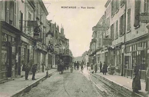 AK / Ansichtskarte MONTARGIS 45 Loiret Rue Dorée