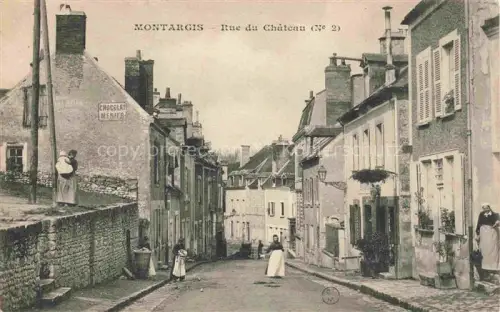 AK / Ansichtskarte MONTARGIS 45 Loiret Rue du Château