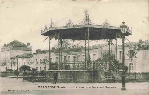 AK / Ansichtskarte MARMANDE 47 Lot-et-Garonne Le Kiosque Boulevard Gambetta