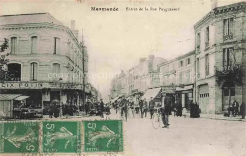 AK / Ansichtskarte MARMANDE 47 Lot-et-Garonne Entrée de la Rue Puygueraud