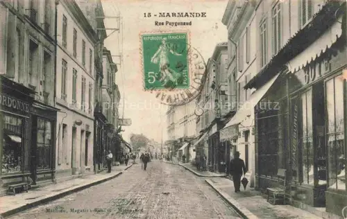 AK / Ansichtskarte MARMANDE 47 Lot-et-Garonne Rue Puygunaud