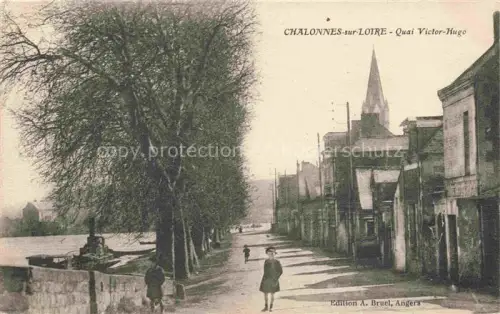 AK / Ansichtskarte Chalonnes-sur-Loire ANGERS 49 Maine-et-Loire Quai Victor Hugo