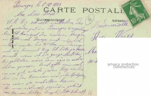 AK / Ansichtskarte BOURGES 18 Cher Rue d'Auron