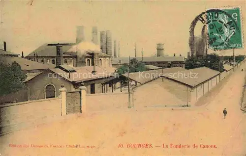 AK / Ansichtskarte BOURGES 18 Cher La Fonderie de Canons