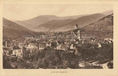 AK / Ansichtskarte Kaysersberg Kaisersberg Alsace 68 Haut Rhin Panorama