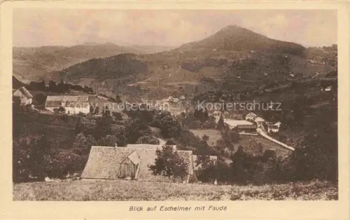 AK / Ansichtskarte Eschelmer 88 Vosges Panorama mit Faude
