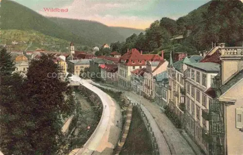 AK / Ansichtskarte WILDBAD  Schwarzwald Ortsansicht