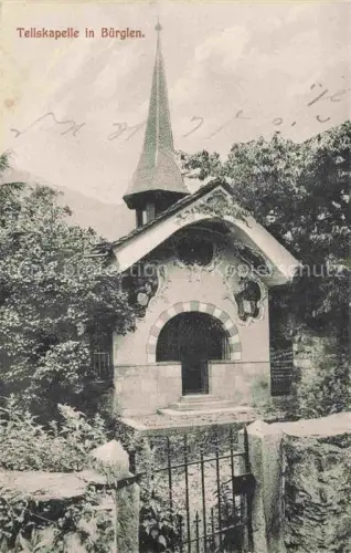 AK / Ansichtskarte Buerglen Schaechenthal UR Tellskapelle