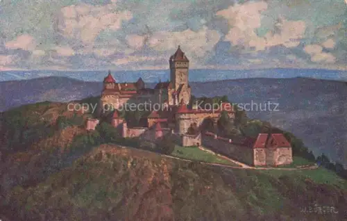 AK / Ansichtskarte Haut-Koenigsbourg Hohkoenigsburg Orschwiller 67 Bas-Rhin Chateau
