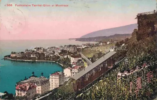AK / Ansichtskarte MONTREUX  VD Funiculaire Territet Glion et Montreux