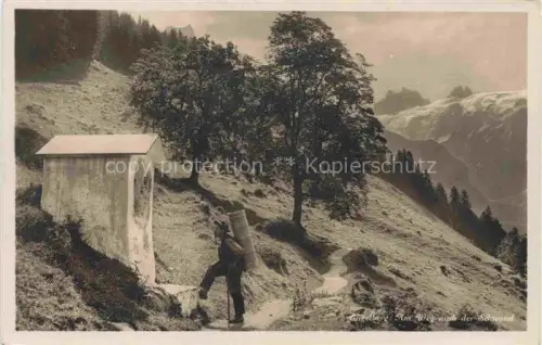 AK / Ansichtskarte Engelberg  OW Am Weg nach der Schwand