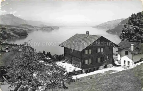 AK / Ansichtskarte Meielisalp 800m Leissigen Thunersee BE Ferienheim der Pilgermission St Chrischona
