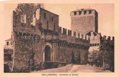 AK / Ansichtskarte BELLINZONA TI Castello di Svitto