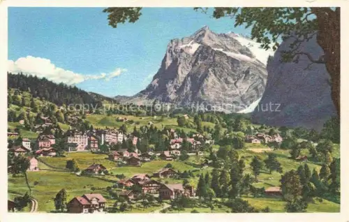 AK / Ansichtskarte Grindelwald BE mit Wetterhorn