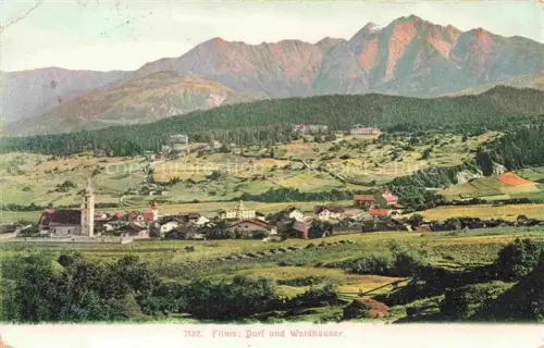 AK / Ansichtskarte Flims GR Dorf und Waldhaeuser