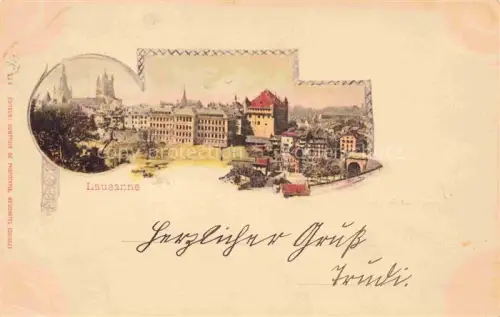 AK / Ansichtskarte LAUSANNE VD Stadtansicht