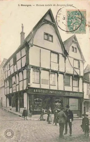 AK / Ansichtskarte BOURGES 18 Cher Maison natale de Jacques Coeur
