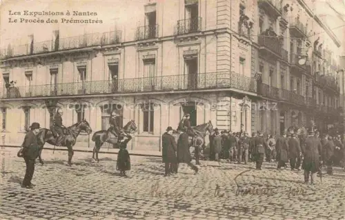 AK / Ansichtskarte NANTES 44 Loire-Atlantique Les Expulsions à Nantes Procès des Prémontrés
