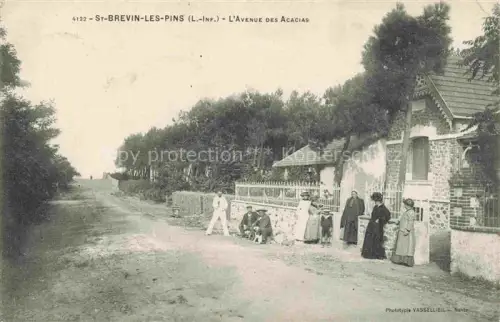 AK / Ansichtskarte Saint-Brevin-les-Pins Avenue des Acacias