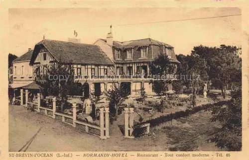 AK / Ansichtskarte Saint-Brevin-l Ocean Loire Atlantique Normandy Hôtel Restaurant