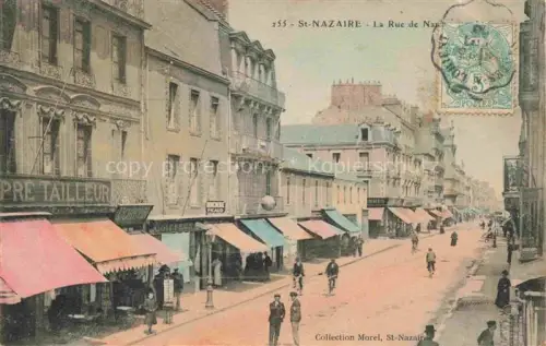 AK / Ansichtskarte SAINT-NAZAIRE  ST-NAZAIRE 44 Loire-Atlantique Rue de Nantes