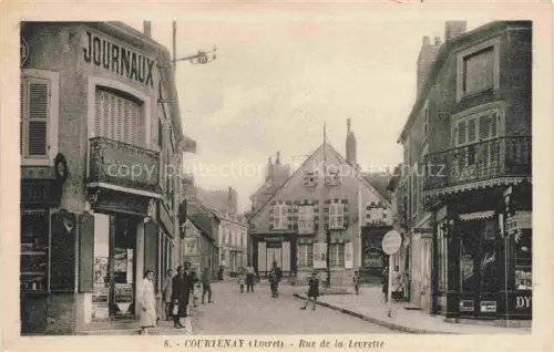 AK / Ansichtskarte Courtenay Montargis 45 Loiret Rue de la Levrette