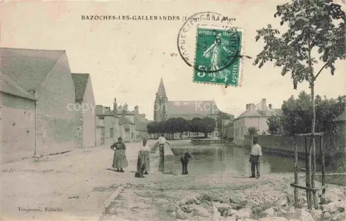 AK / Ansichtskarte Bazoches-les-Gallerandes Pithiviers 45 Loiret La Mare