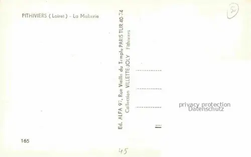 AK / Ansichtskarte Pithiviers-en-Gatinais 45 Loiret La Malterie vue aérienne
