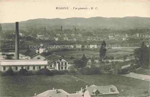 AK / Ansichtskarte ROANNE 42 Loire Vue générale aérienne