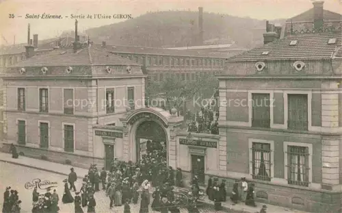 AK / Ansichtskarte SAINT-ETIENNE  ST-ETIENNE 42 Loire Sortie de l'Usine Giron