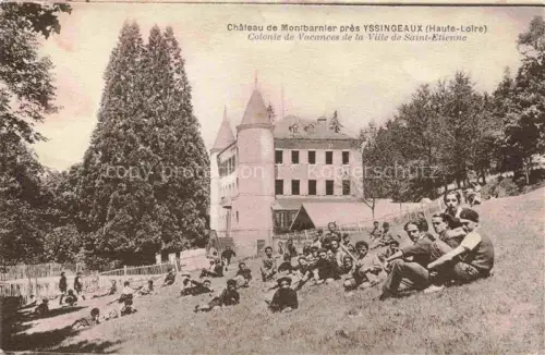 AK / Ansichtskarte Yssingeaux 43 Haute-Loire Château de Montbarnier Colonie des Vacances de la Ville de Saint-Etienne