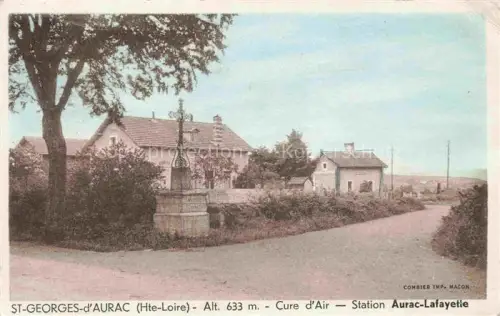 AK / Ansichtskarte Saint-Georges-d Aurac Station Aurac-Lafayette