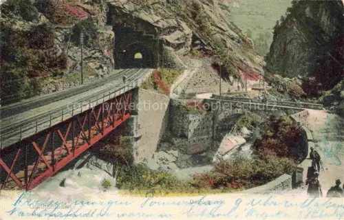 AK / Ansichtskarte Gotthardbahn Eisenbahn Leventina TI Ansicht