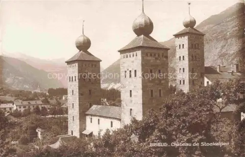 AK / Ansichtskarte BRIGUE Brig VS Chateau de Stockalper