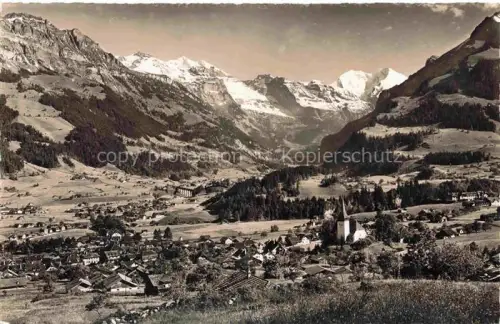 AK / Ansichtskarte Frutigen BE Panorama mit Doldenhoerner Balmhorn Altels