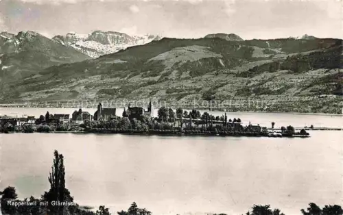 AK / Ansichtskarte Rapperswil -Jona Rapperswyl Zuerichsee SG mit Glaernisch