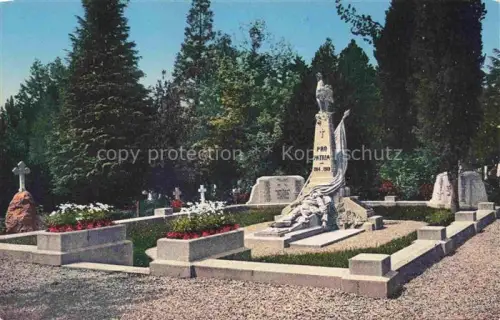 AK / Ansichtskarte Clarens  Montreux VD Monument des Internes