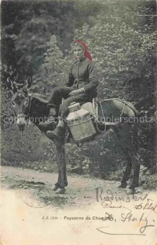 AK / Ansichtskarte Champery VS Paysanne de Champery