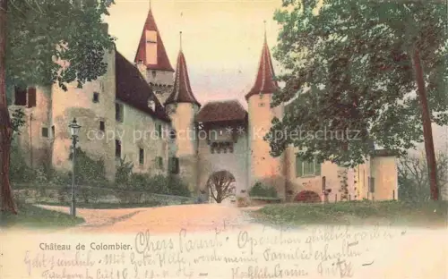 AK / Ansichtskarte Colombier  BOUDRY NE Chateau de Colombier