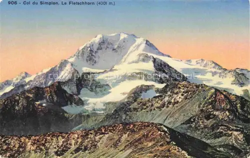AK / Ansichtskarte Simplon 2500m VS Col du Simplon Le Fletschhorn