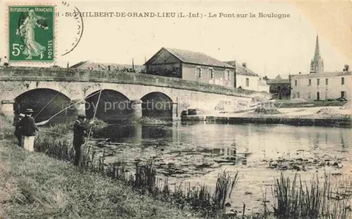 AK / Ansichtskarte St-Philbert-de-Grand-Lieu NANTES 44 Loire-Atlantique Le pont sur la Boulogne