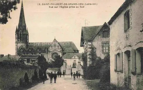 AK / Ansichtskarte Saint-Philbert-de-Grand-Lieu NANTES 44 Loire-Atlantique Vue sur l'église