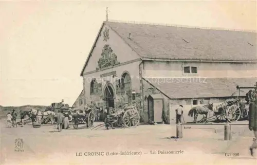 AK / Ansichtskarte Le Croisic Saint-Nazaire 44 Loire-Atlantique La Poissonnerie
