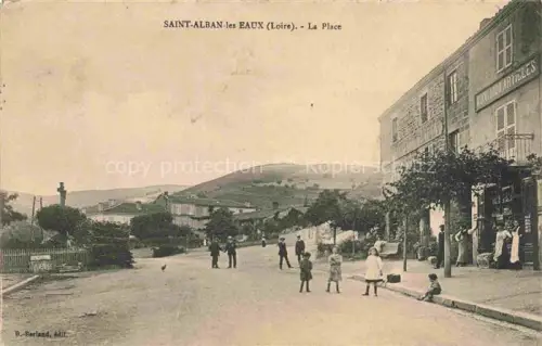 AK / Ansichtskarte Saint-Alban-les-Eaux ROANNE 42 Loire La Place
