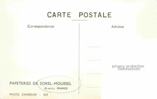 AK / Ansichtskarte Sorel-Moussel 28 Eure-et-Loir Papeteries vue aérienne