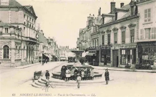 AK / Ansichtskarte Nogent-le-Rotrou 28 Eure-et-Loir Vue de la Charronnerie Fontaine