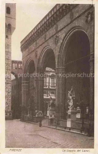 AK / Ansichtskarte FIRENZE Florence Florenz Toscana IT La Loggia del Lanzi