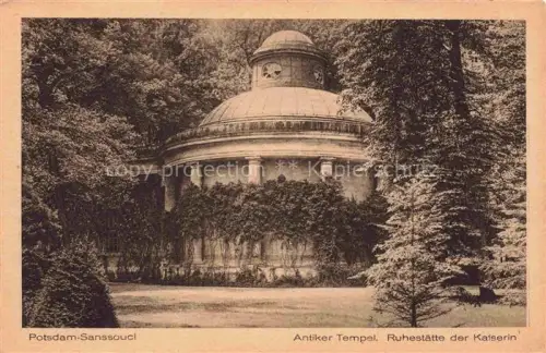 AK / Ansichtskarte POTSDAM Sanssouci Antiker Tempel Ruhestaette der Kaiserin